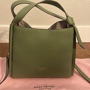 Kate Spade Knott Medium crossbody in Romaine color